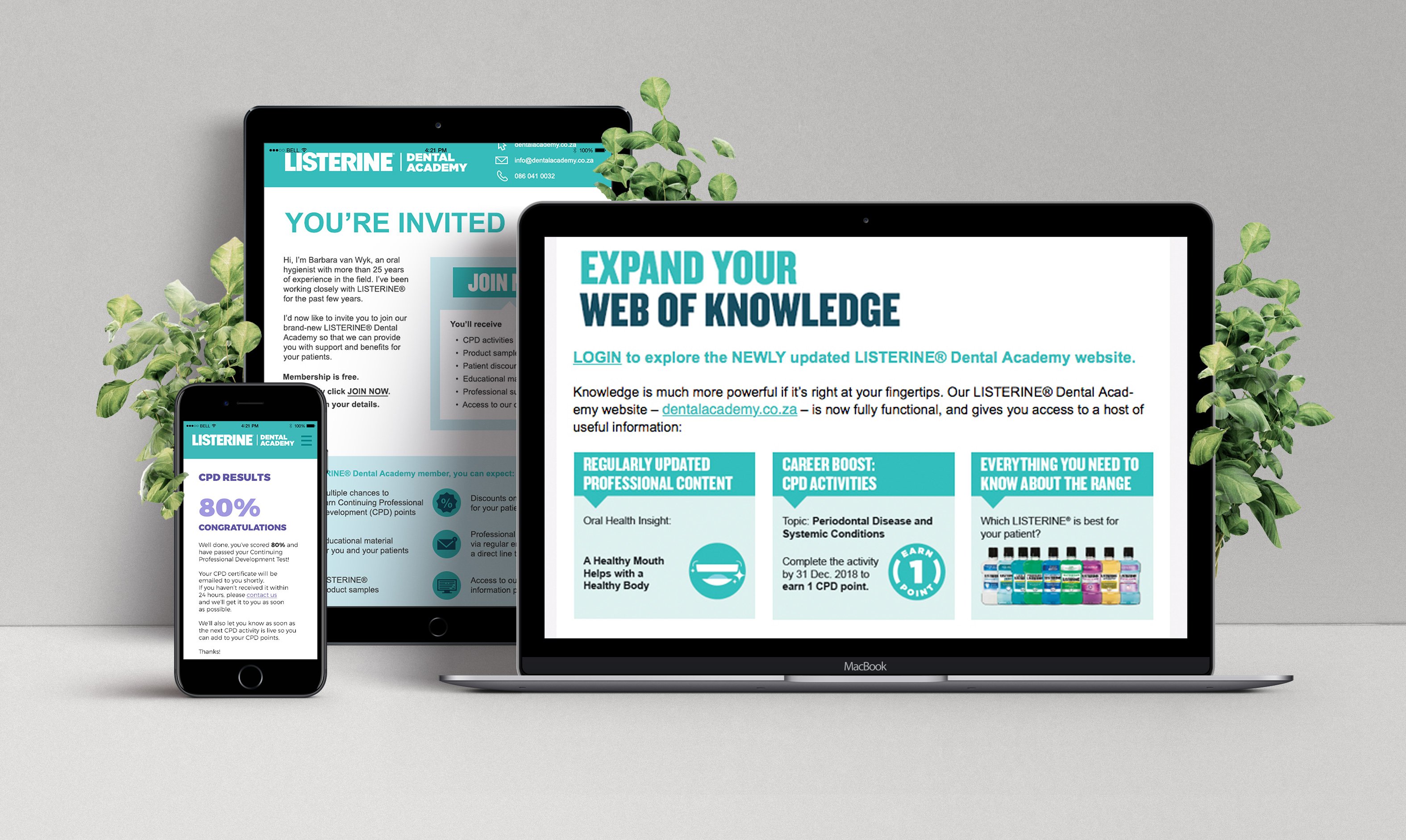 Listerine Learning Portal